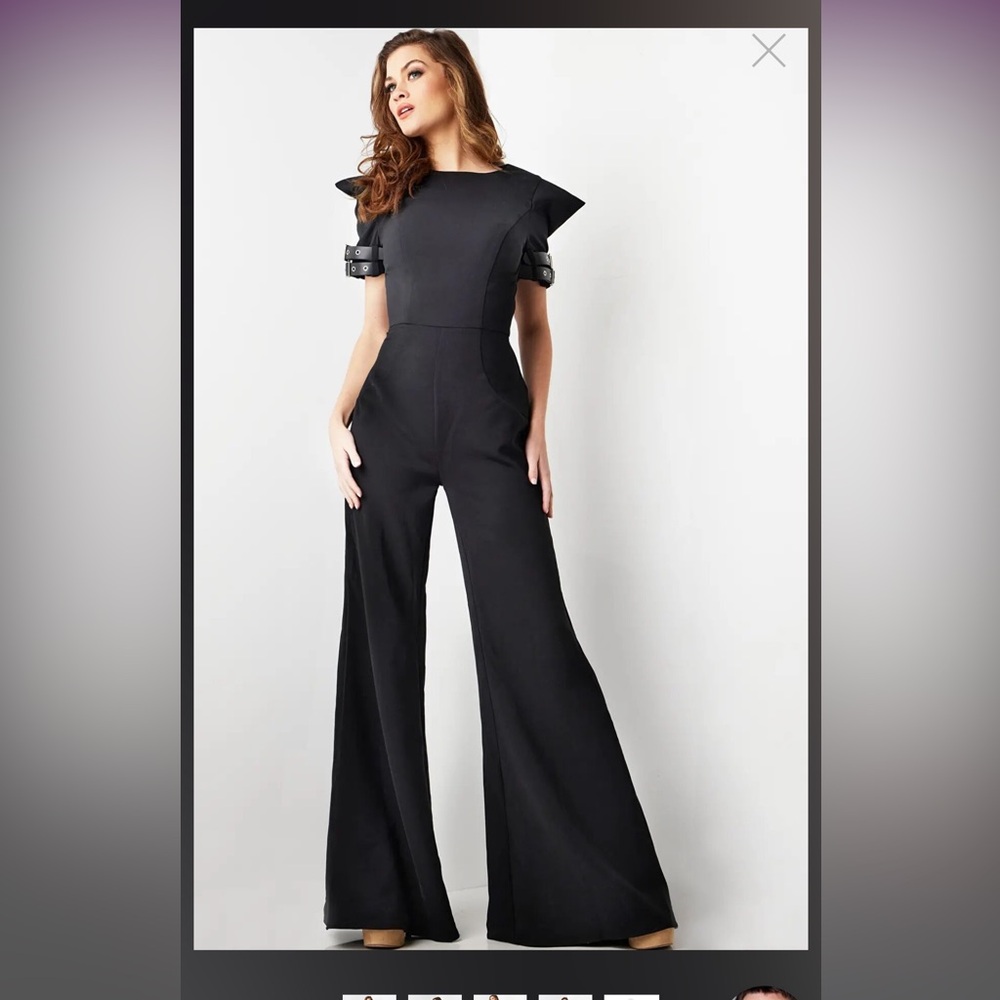 Jovani Women's Black Jumpsuit